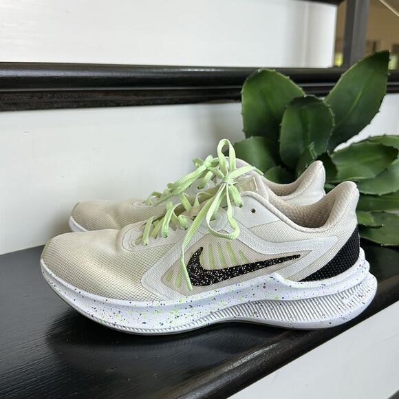 Nike Revolution 6 Next Nature Running Shoes White Volt Speckle Women’s Size 7 - Picture 3 of 10